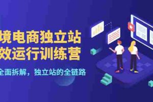 （3014期）跨境电商独立站高效运行训练营，6个章节全面拆解，独立站的全链路