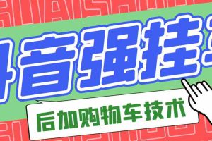 （2789期）市面上割299的抖音后挂购物车技术（经过测试，非常好用）