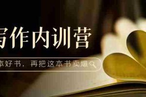 （5014期）写作内训营：百万级大佬教你如何写一本好书，再把这本书卖爆！