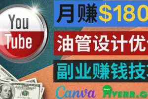 (3702期)利用在线设计网站Canva,只需1到2个小时,月赚1800美元