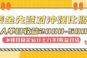 （14906期）连续8年创单日收入NO.1项目，日收益2000-5000