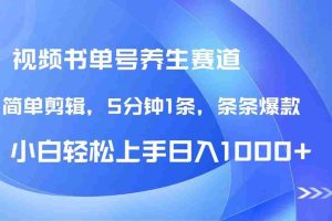 （14283期）DeepSeek+既梦做养生书单号，条条爆款5分钟1条，轻松日入1000+