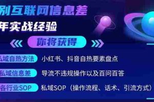（14212期）2025最新流量玩法出炉，无视平台风控，小红书暴利引流打法，日引流1000＋