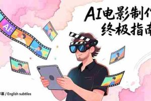 （17130期）AI电影制作终极指南：从创意到成片，系统掌握智能影视全流程实战课（中英字幕）